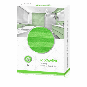 Ściereczka-skraber do sprzątania „2 w 1”