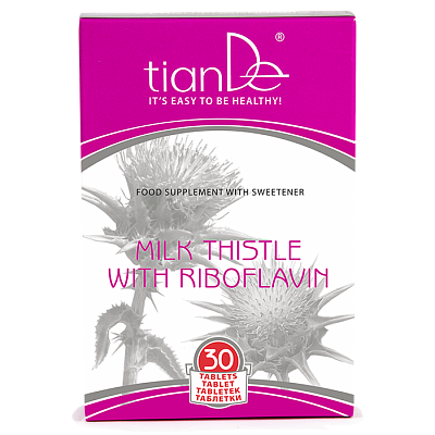 Ostropest plamisty z ryboflawiną