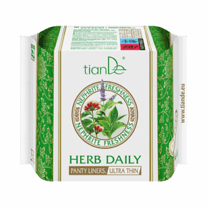 Wkładki ziołowe supercienkie 25szt na zapalenia, grzybicę