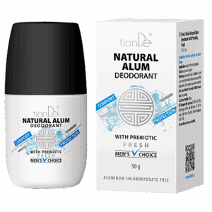 Naturalny dezodorant z ałunem i prebiotykiem dla mężczyzn